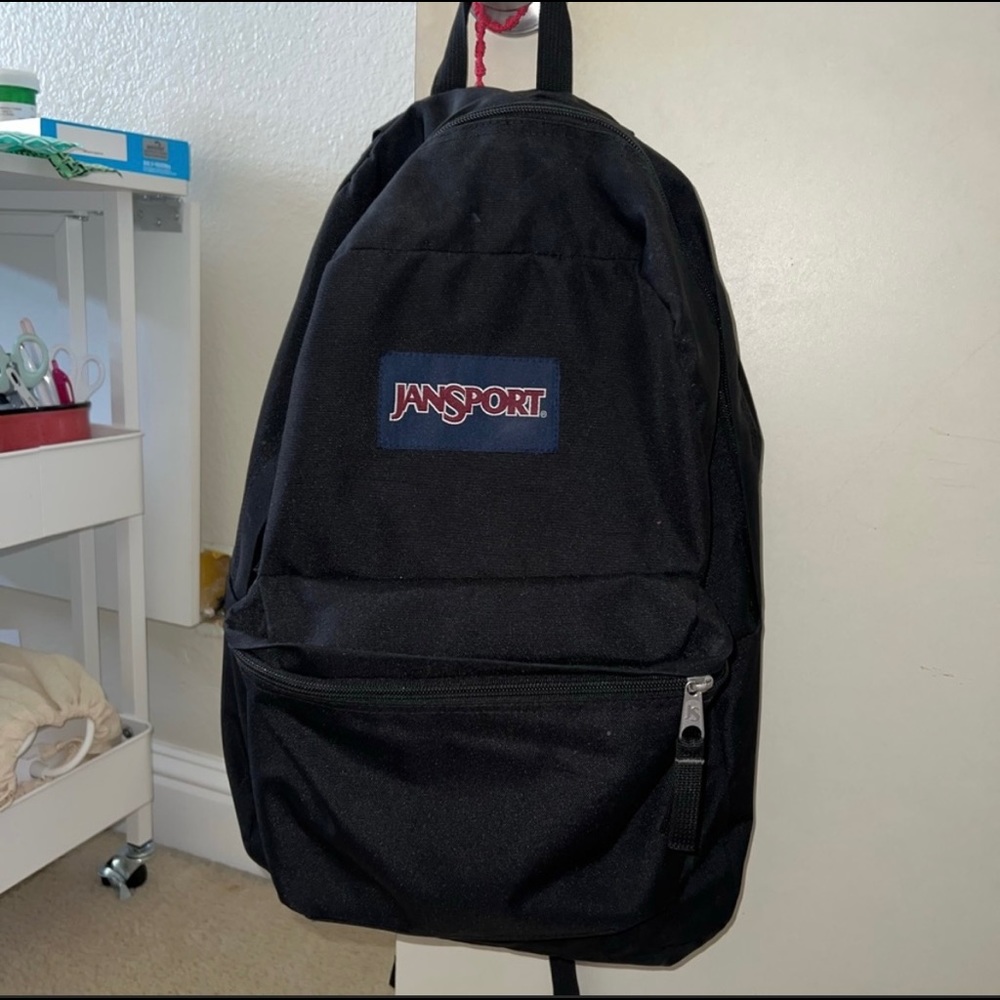 Black jansport backpack